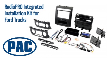 PAC Announces RadioPRO Integrated Installation Kit for Ford trucks with ...