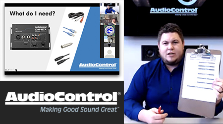 The AudioControl Weekly Webinar Focused on Using the DM-RTA ...