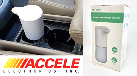 Accele Electronics Goes Touchless | 12VoltNews.com