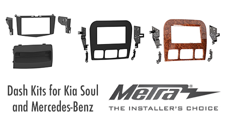 Metra 95-8734W Double DIN Dash Kit – For Mercedes S-Class 2000-2006