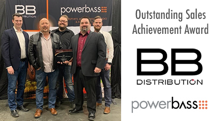 BB Distribution Earned PowerBass Outstanding Sales Achievement Award ...