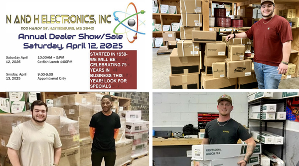 The N and H Electronics Annual Dealer Show Set For Saturday April 12th ...