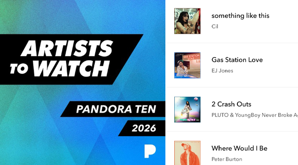 Pandora Reveals Artists To Watch 2026 The Pandora Ten 12VoltNews Com 3p 9 