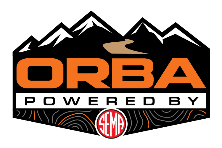 Logo featuring the word 'ORBA' in bold orange letters, with a stylized mountain graphic and a path. Below, the text 'POWERED BY' is included, along with a circular red logo labeled 'SEMA'.